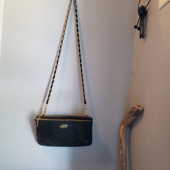 Coach Leather Double zipper purse - Picture 8 of 16